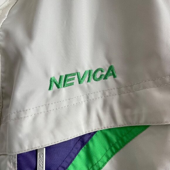 Vintage Nevica Womens Jacket Size 6 80s Outdoor Insulated Retro Ski Winter Snow - Picture 7 of 16